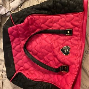 Excellent condition Large Betsy Johnson Tote